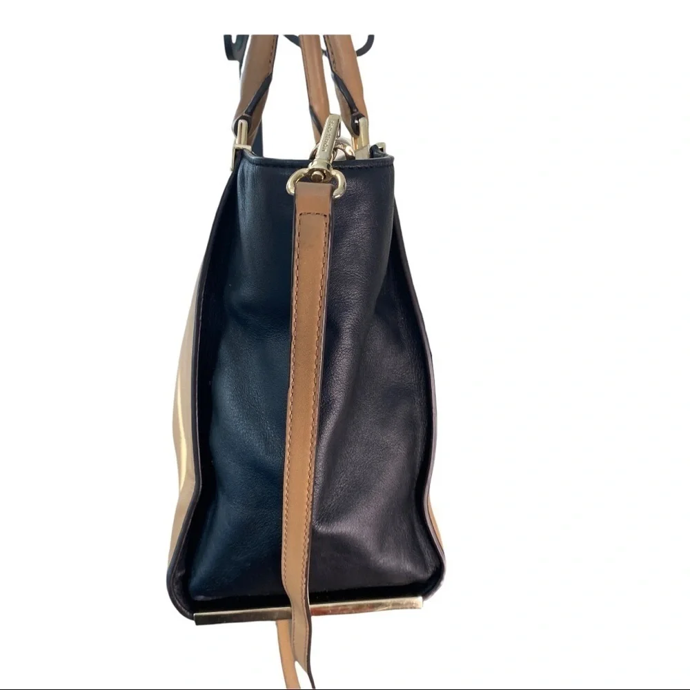 Michael Kors Lana Colorblock Leather Medium Bag